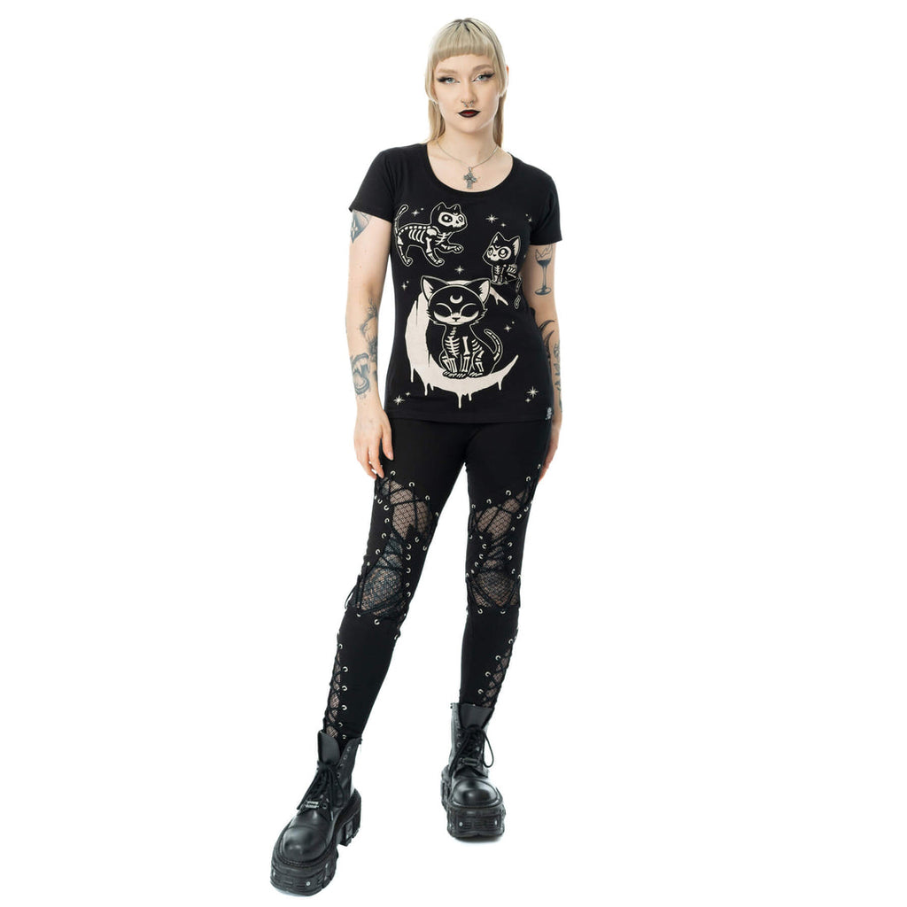 Moonlight Cat Top