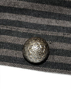 Brown Pinstripe Steampunk Shirt