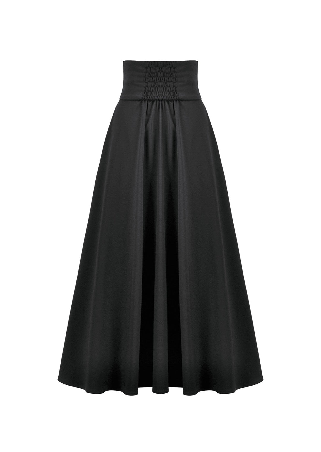 Panel Split Floral Net Maxi Skirt