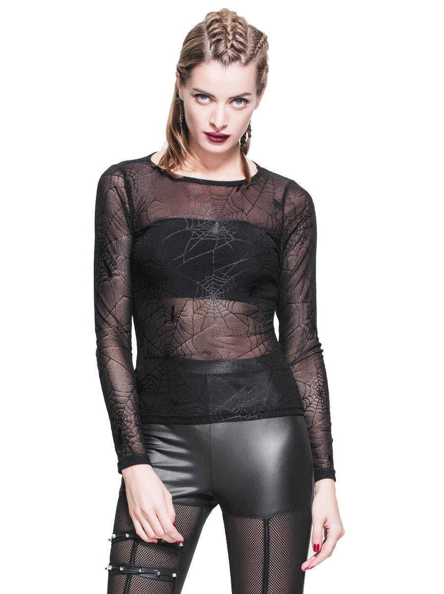 Sheer Cobweb Top