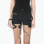 Punk Thigh Strap Shorts