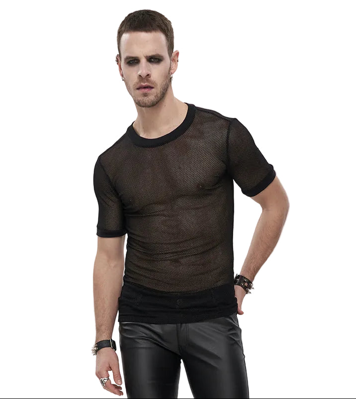 Mesh Sheer Top