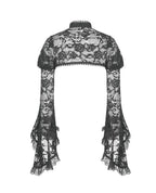 Elegant Lace Flare Bolero