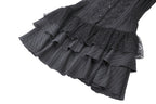 Frilly Sleeveless Doll Shirt Dress