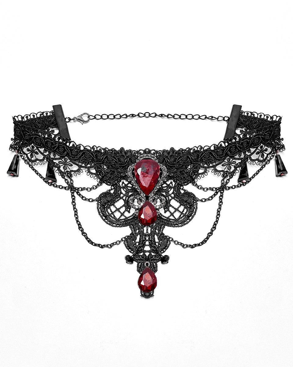 Scarlett Gothic Choker Necklace