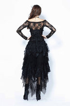 Messy Mesh Layered Skirt