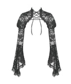 Elegant Lace Flare Bolero