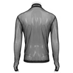 High Neck Casual Mesh Top