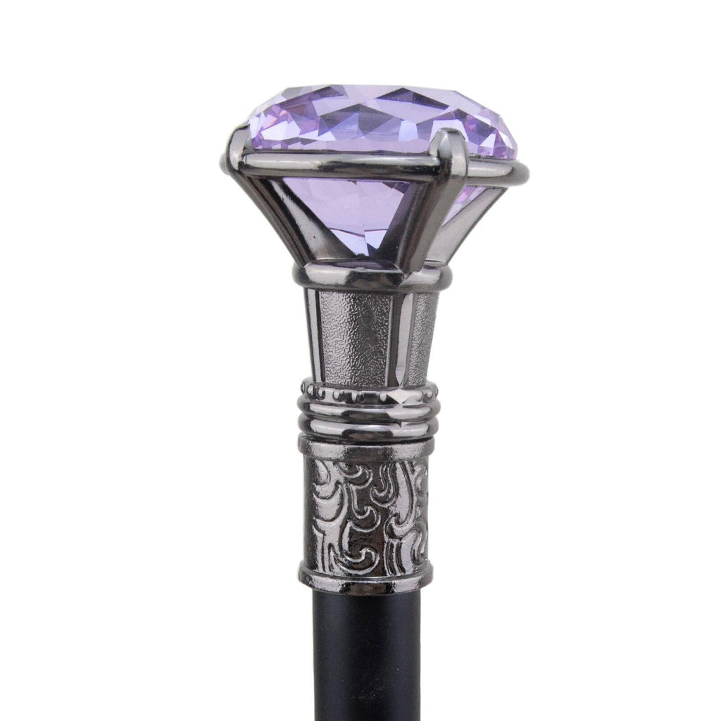 Lilac Jewel Diamond Cane