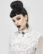 Diamond Shape White Cravat