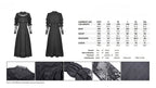 Gothic Lace Puff Sleeve Maxi Dress