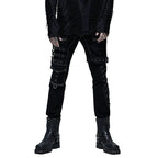 Straight Leg Triple Buckle Trousers