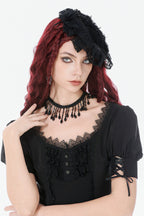 Vintage Teardrop Bead Choker