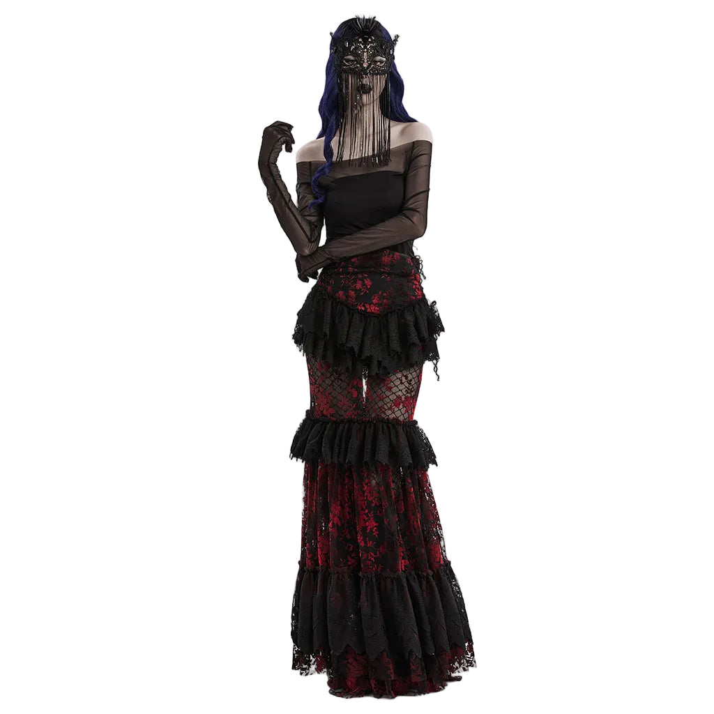 Gothic Fringe Masquerade Mask