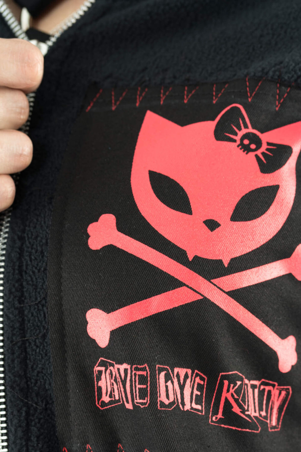 Toxic Kitty Punk Jacket