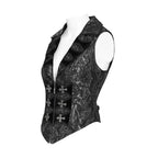 Women’s Patterned Crucifix Tailed Waistcoat
