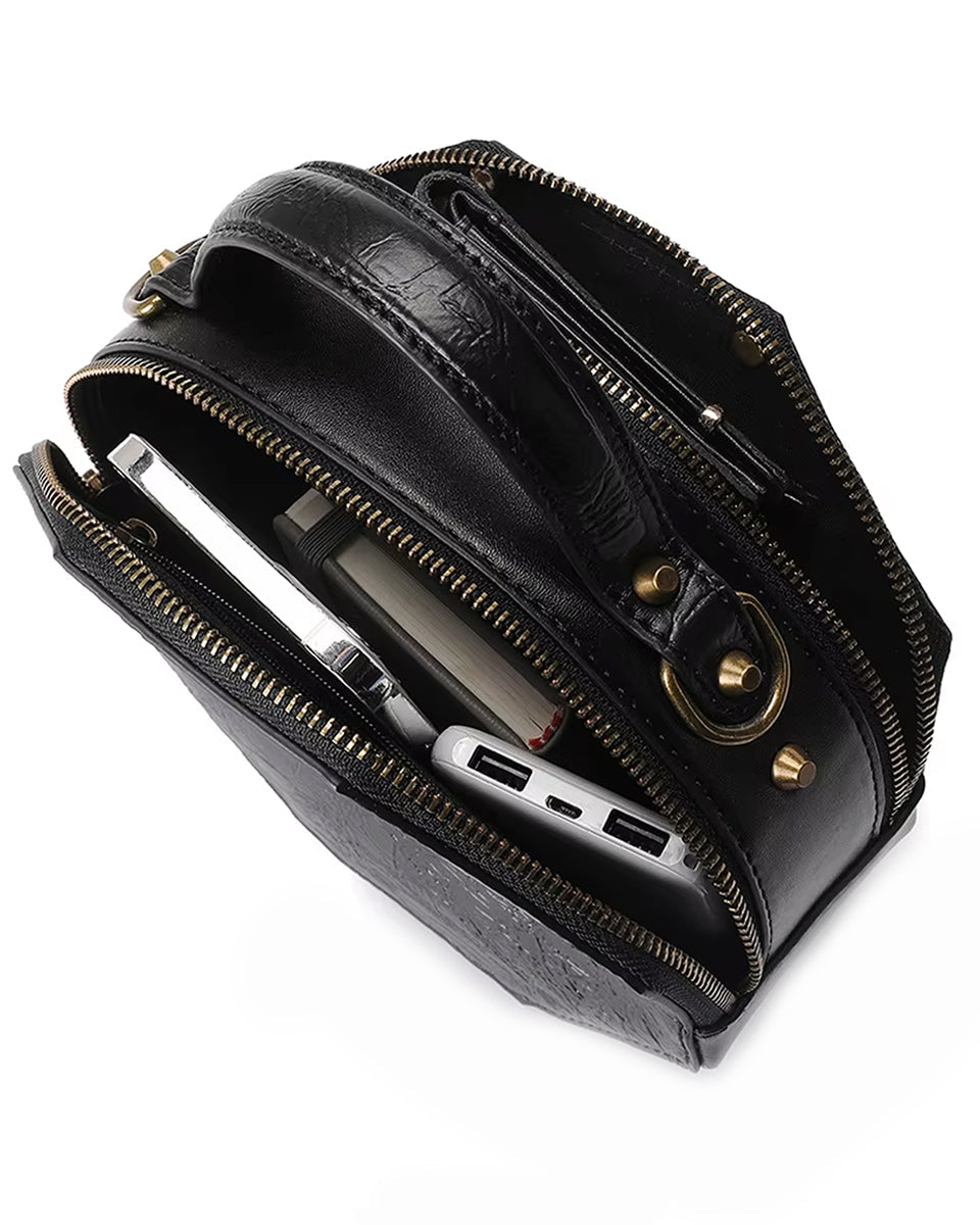 Steampunk Octagon Clock Bag