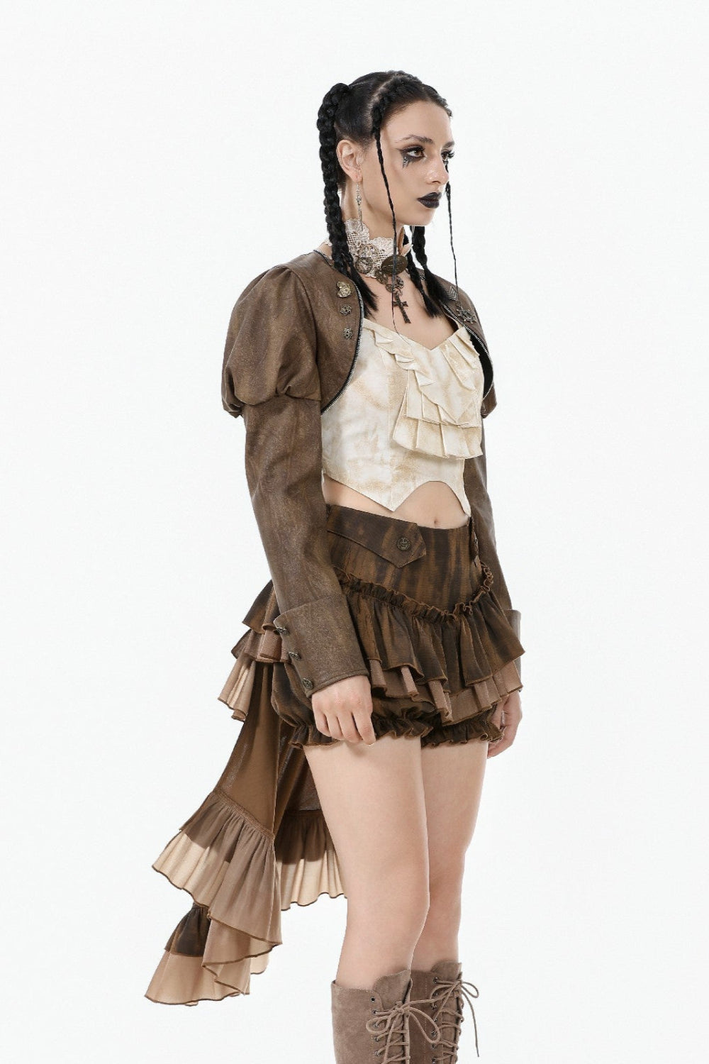 Steampunk Crop Jacket Bolero