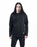 Unisex Spiked Zip Hoody
