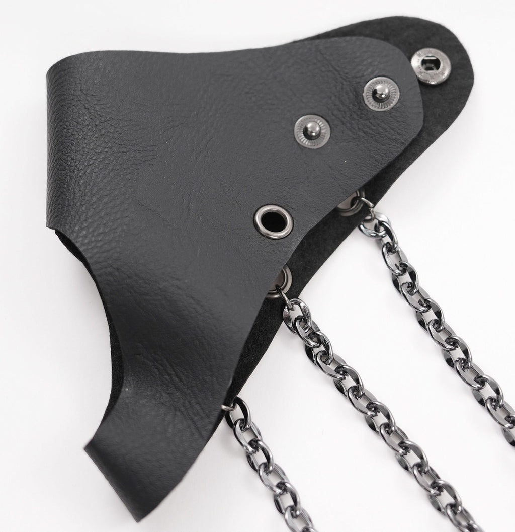 Punk 3 Finger Metal Glove