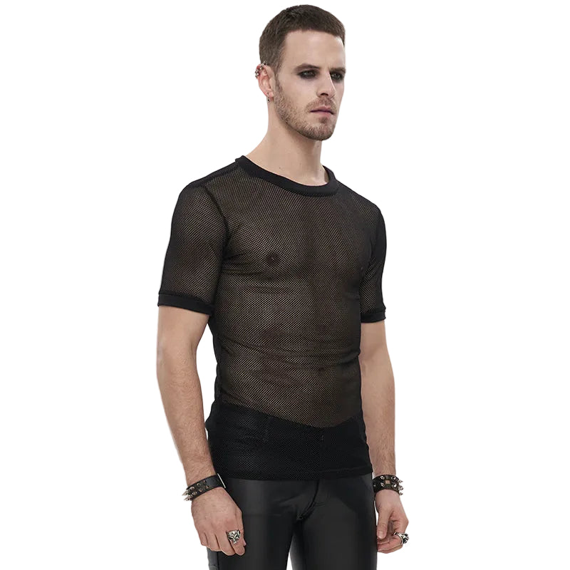 Mesh Sheer Top