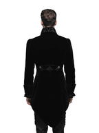 Black Gothic Velvet Tailcoat