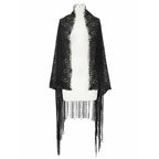 Paisley Print Tassel Shrug