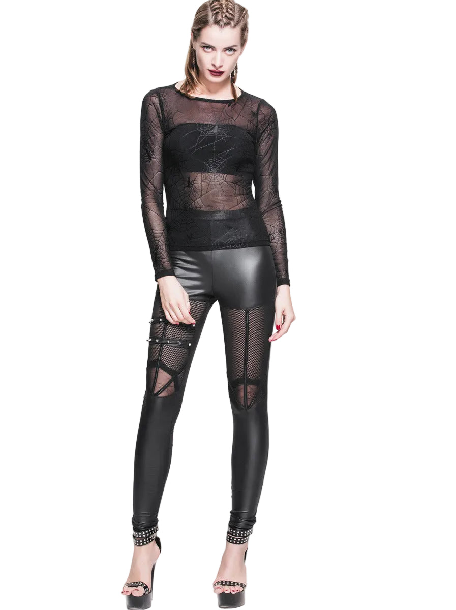 Sheer Cobweb Top