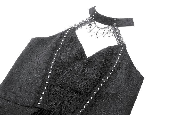 Batwing Choker Dress