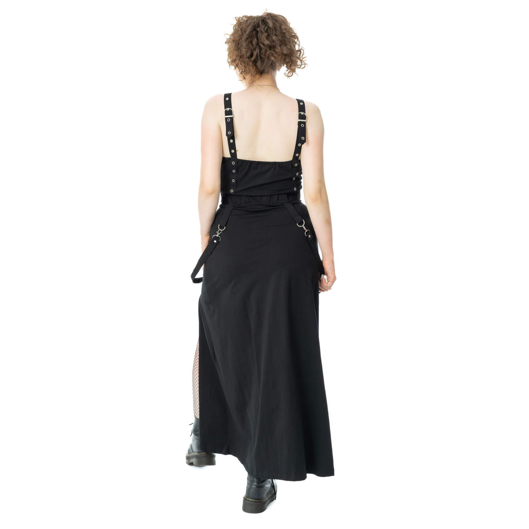 Split Maxi Amaranth Skirt