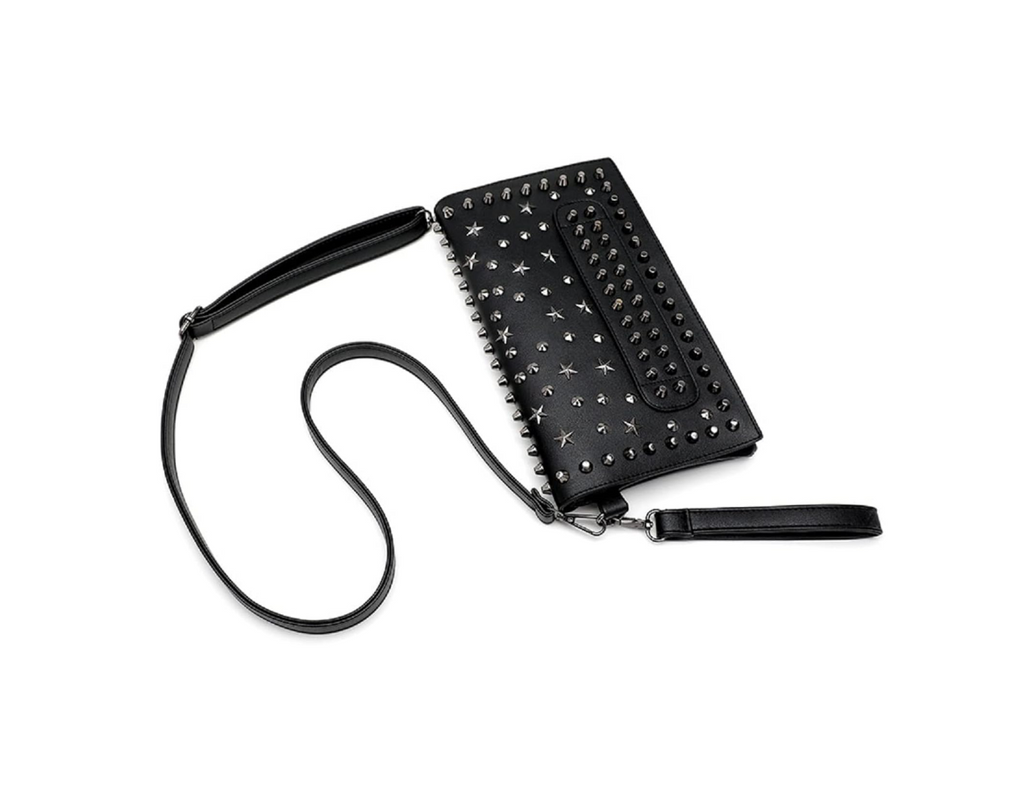 Star Stud Clutch Handbag