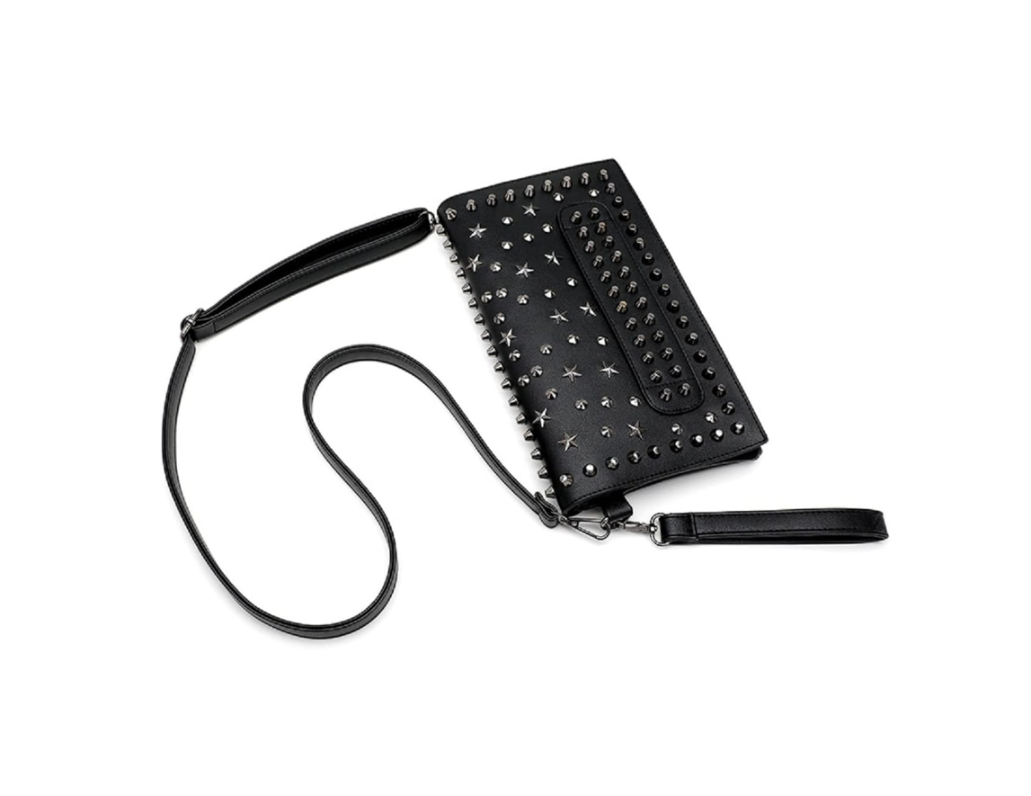 Star Stud Clutch Handbag