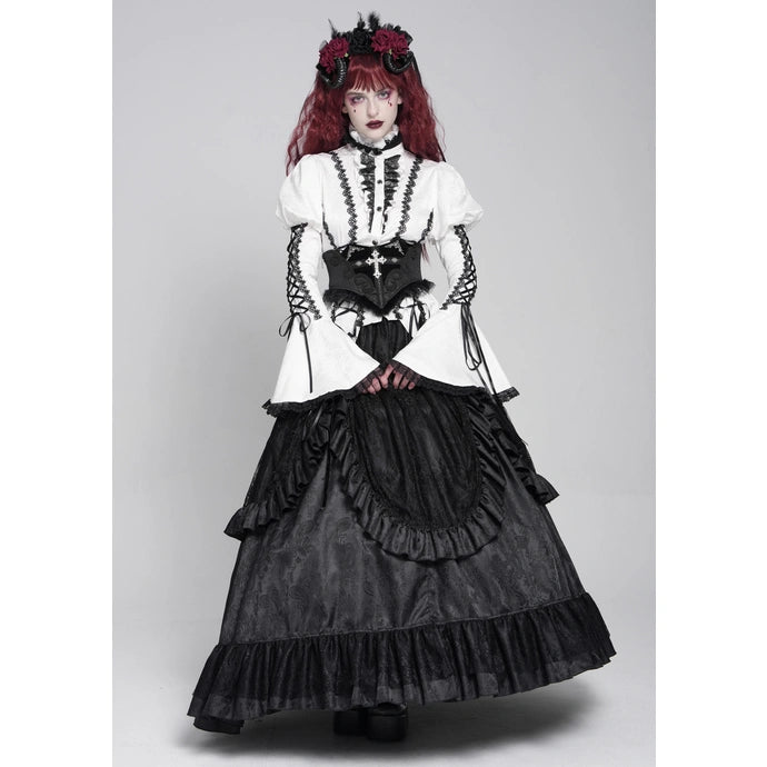 V Shaped Frilled Corset