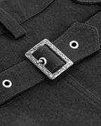Formal Side Button Lace Up Trouser