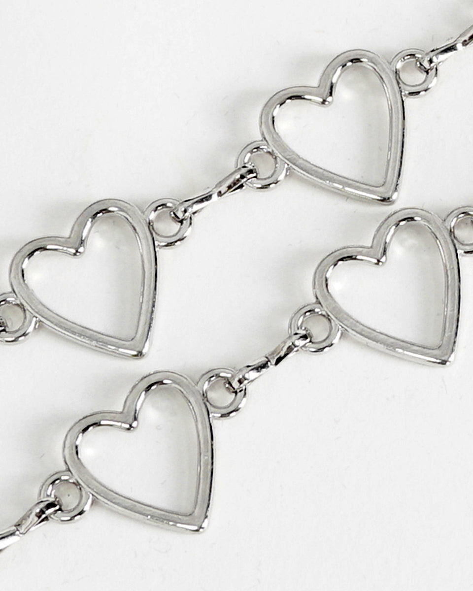 Crucifix Heart Chain Bag