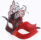 Red Butterfly Masquerade Mask