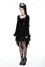Velvet Corset Design Dovetail Dress