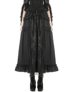 Classic Gothic Black Net Skirt