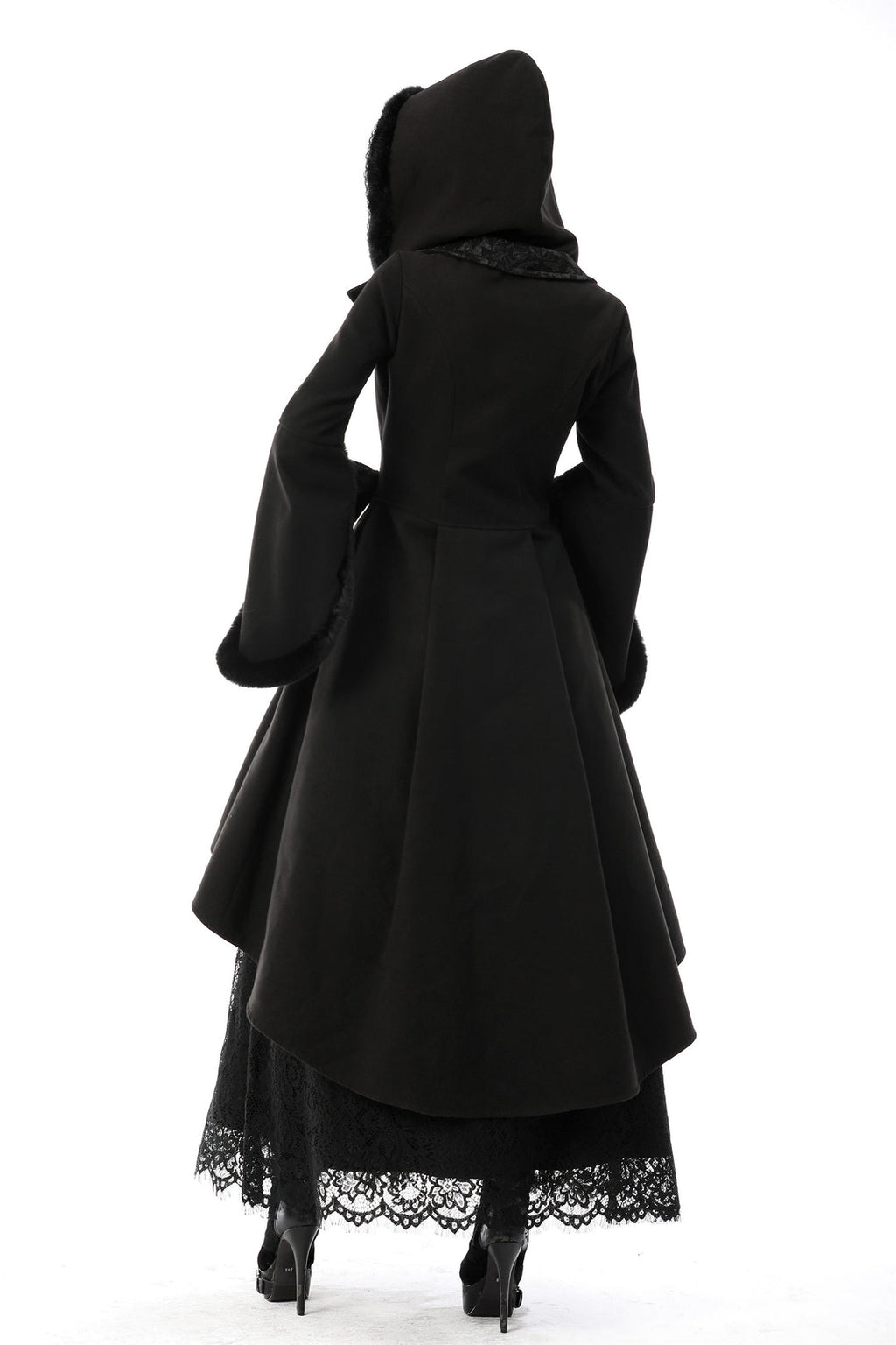 Midnight Romance Hooded Coat