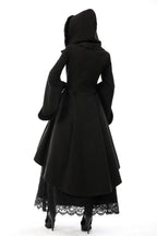 Midnight Romance Hooded Coat