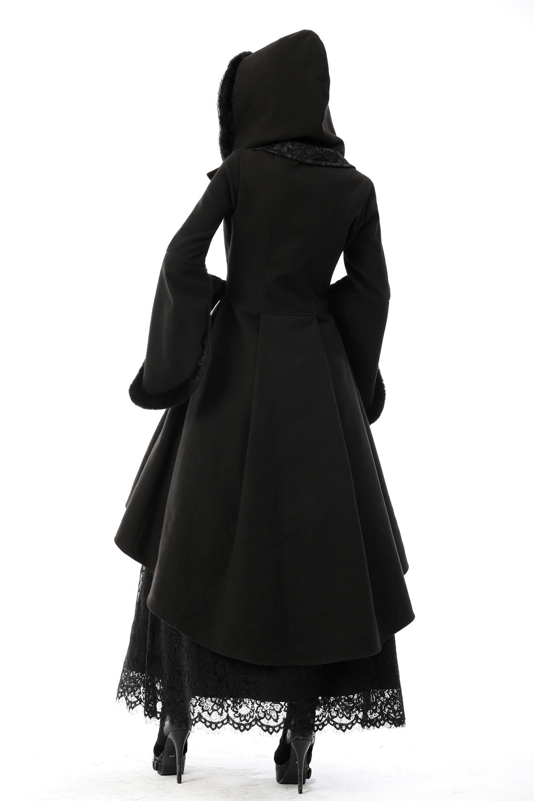 Midnight Romance Hooded Coat