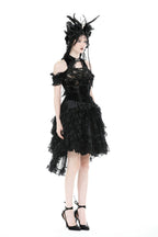 Short Hi-Lo Ruffle Tail Skirt