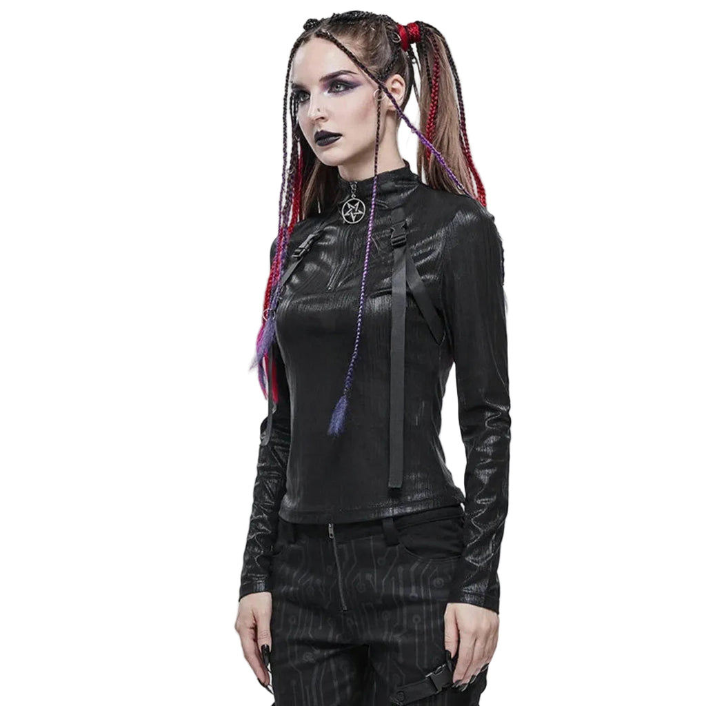 Cyberpunk High Neck Top