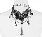 Rose Teardrop Necklace