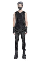 Punk Strap Sleeveless Top