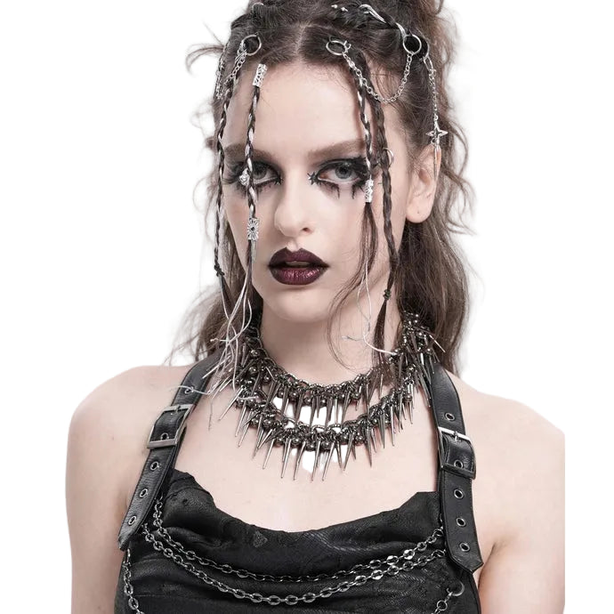 Punk Spiked Necklace