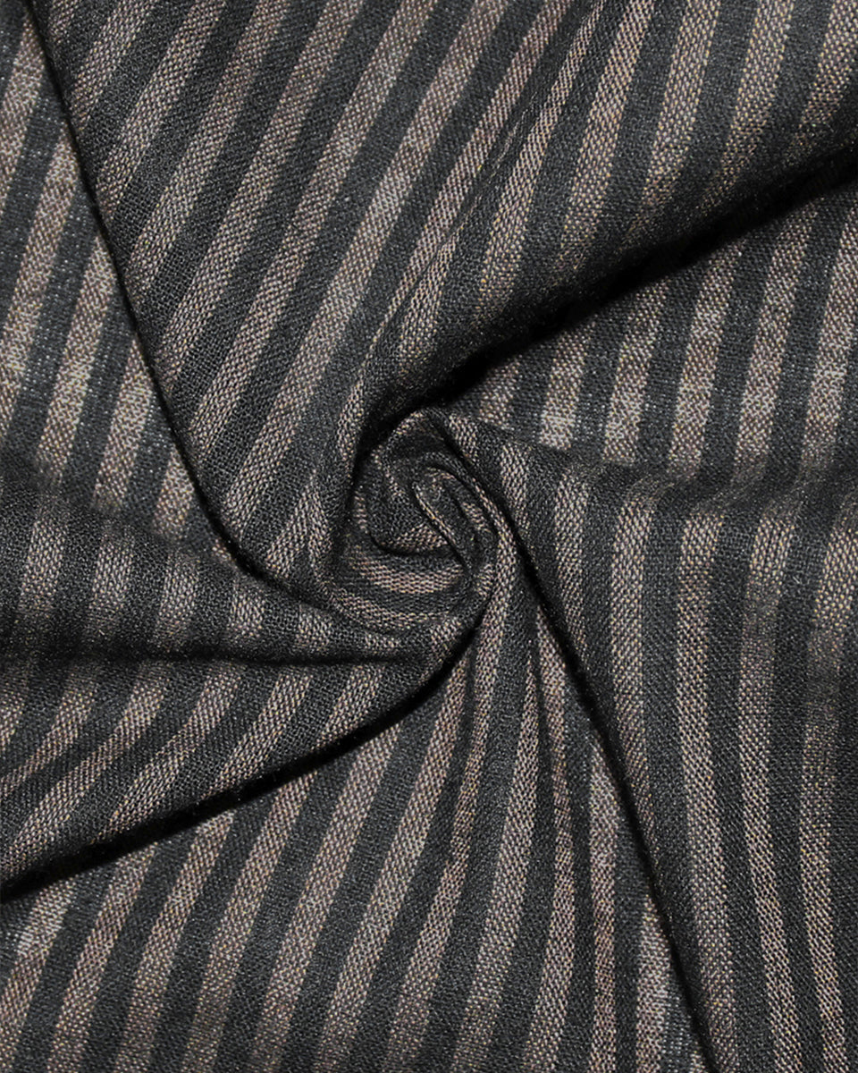 Brown Pinstripe Steampunk Shirt
