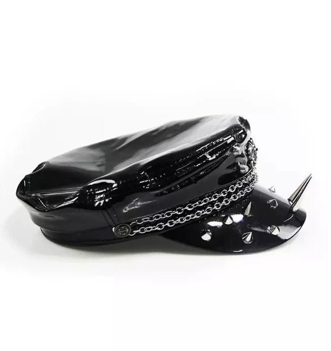 Military Spike Punk Cap Hat