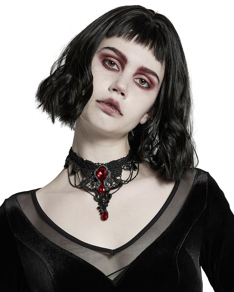 Scarlett Gothic Choker Necklace