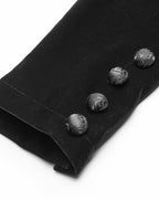 Black Dark Doll Velvet Jacket